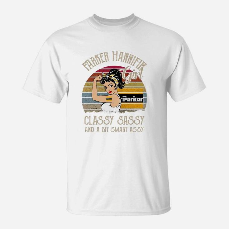 Parker Hannifin Girl Classy Sassy And A Bit Smart Assy Shirt, T Shirt T-Shirt