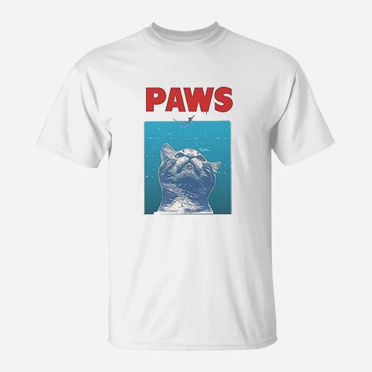 Paws Funny Cat For Cat Lovers T-Shirt
