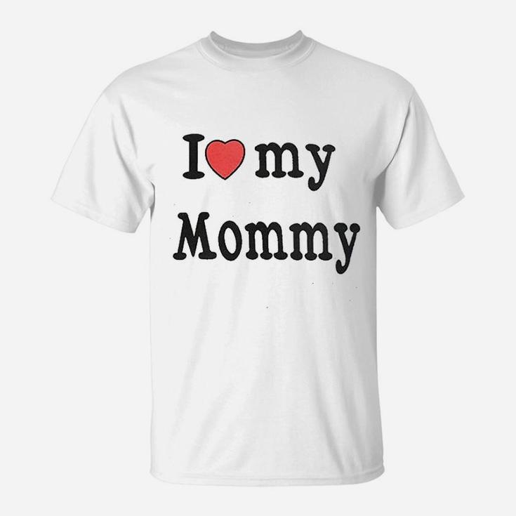 Pet Dog I Love Mommy T-Shirt