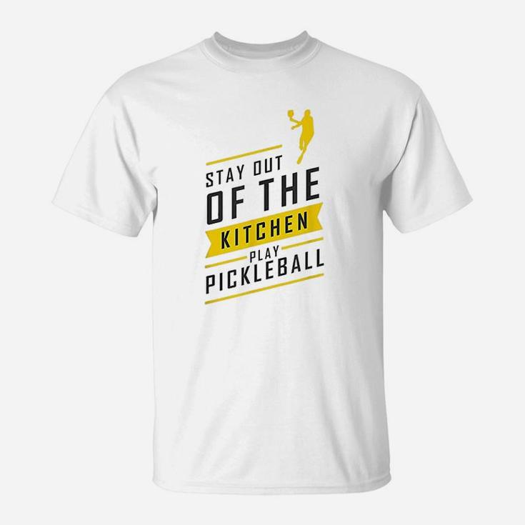 Pickleball Kitchen Funny Retro Sport Gift T-Shirt