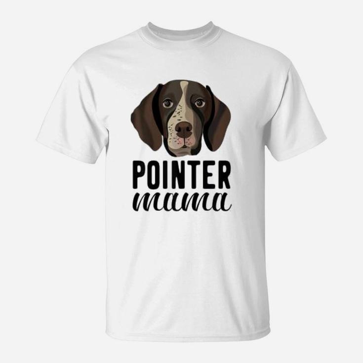 Pointer Mama Gsp Mama German Shorthaired Pointer Dog T-Shirt