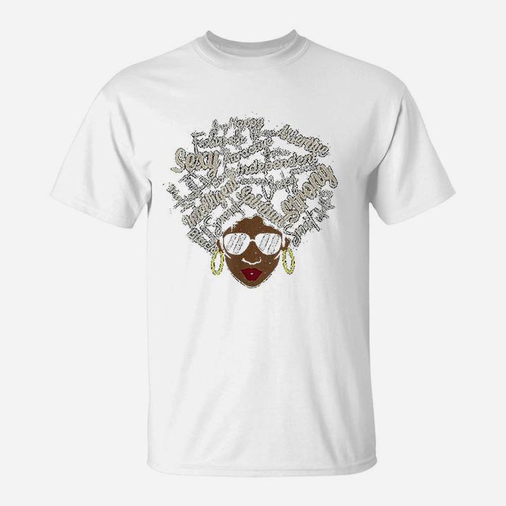Powerful Roots Black History Month African I Love My Roots T-Shirt