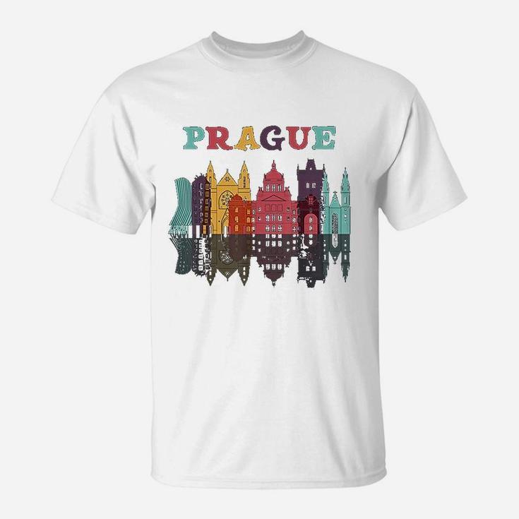 Prague Czech Republic Family Vacation Europian Trip T-Shirt