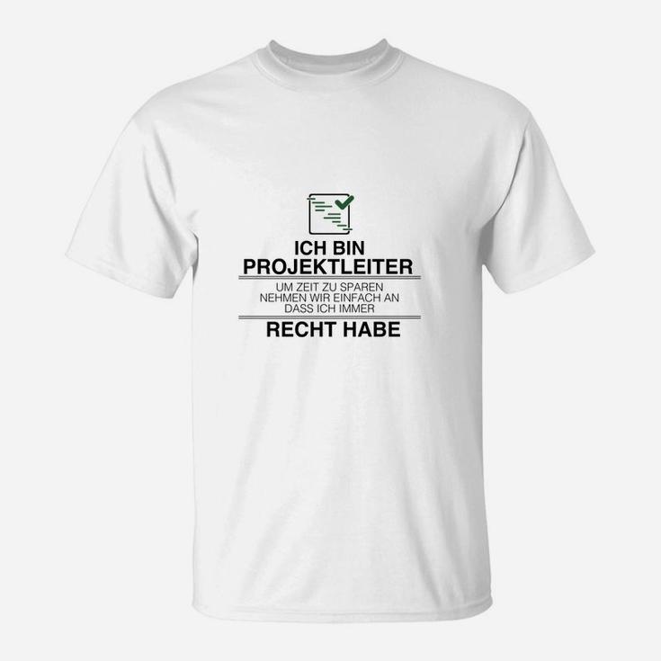 Projekttlitter-Hat Eintaucht Auf Weiß T-Shirt