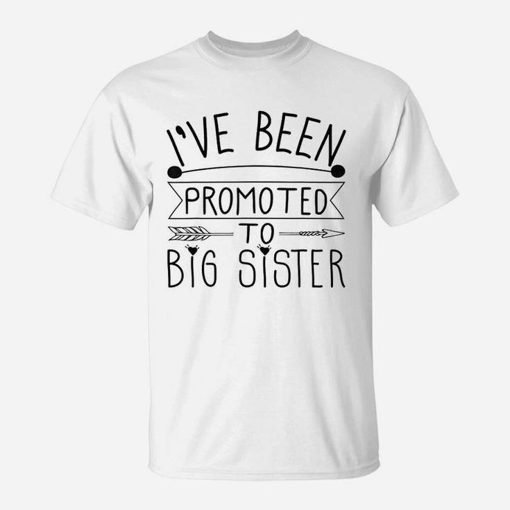 Promoted To Big Sister Gift For Sisters n Girls T-Shirt