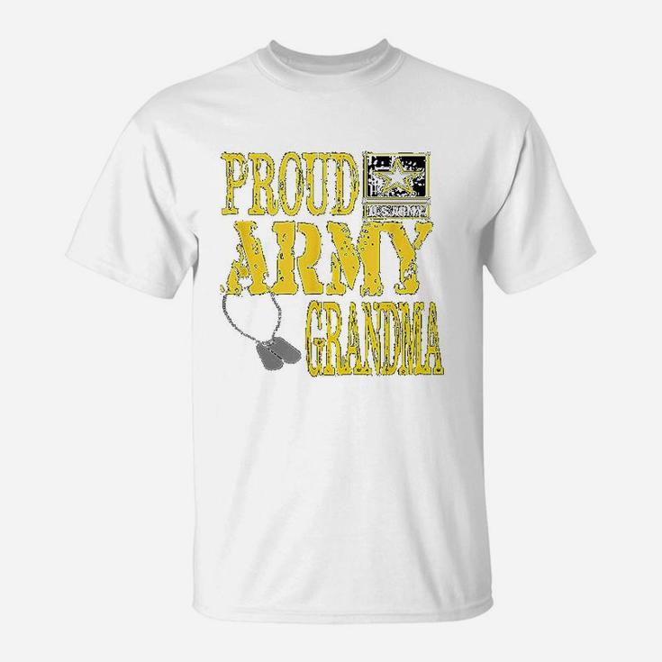 Proud Army Grandma Military Pride T-Shirt