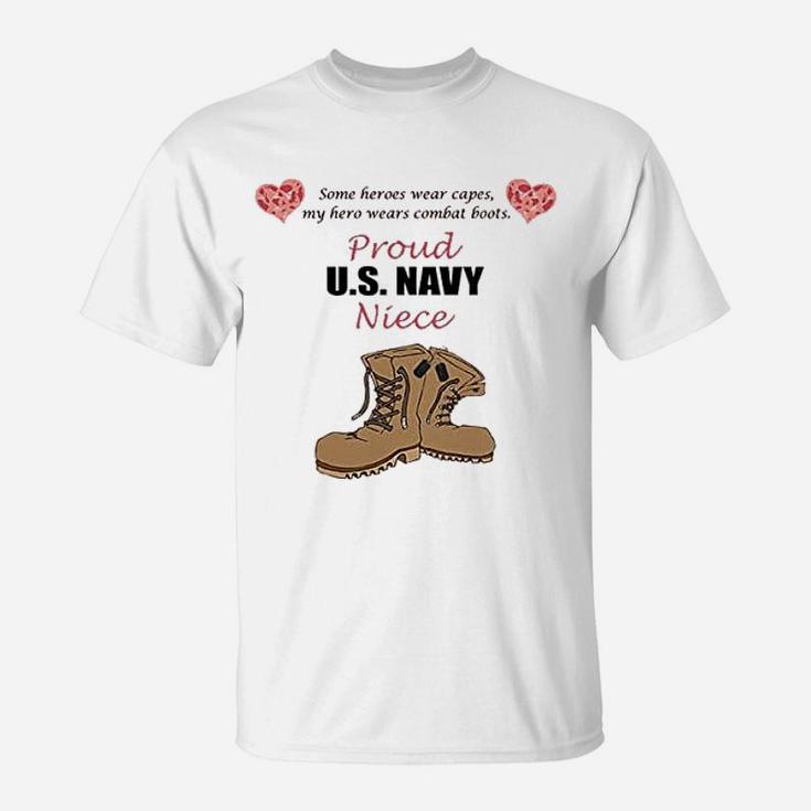 Proud Us Navy Niece T-Shirt