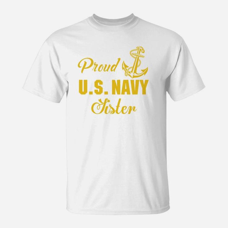 Proud Us Navy Sister T-Shirt
