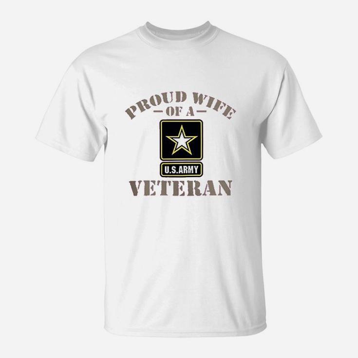 Proud Wife Of A Us Army T-Shirt