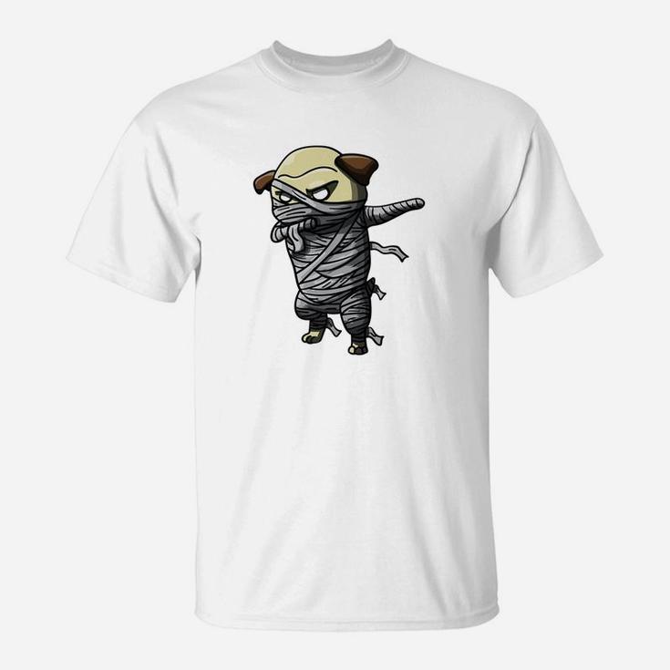 Pug Puppy Dog Mummy Funny Dabbing Cute T-Shirt