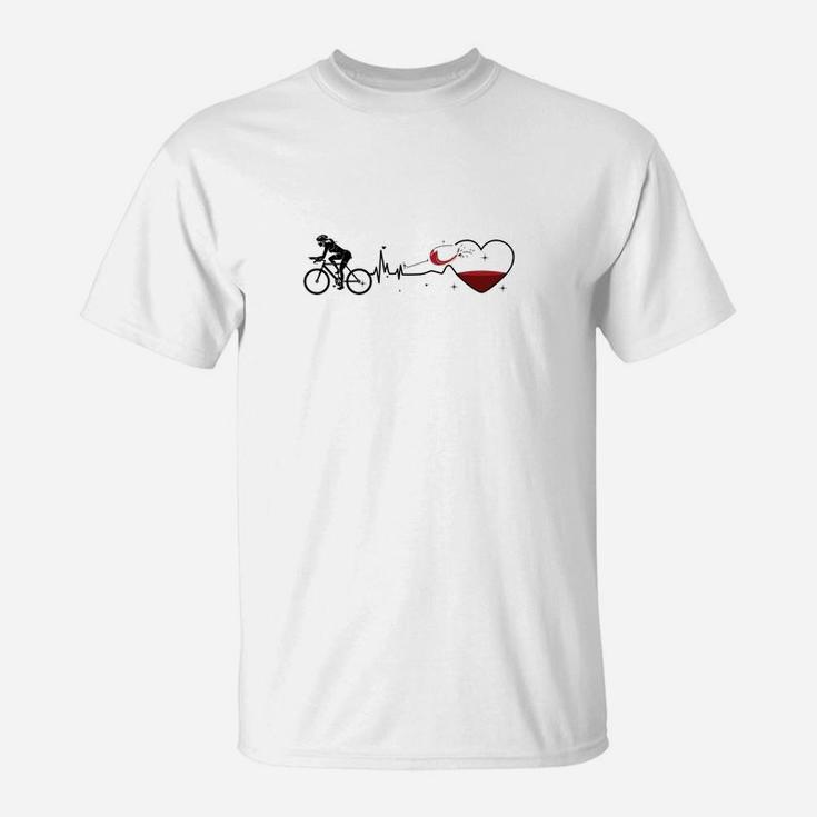 Radfahren Herzsshlag -23 T-Shirt