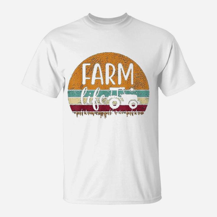 Retro Vintage Farm Life T-Shirt