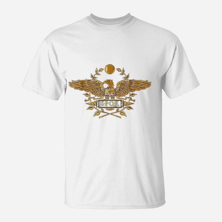 Roman Empire Gold Eagle Vintage History T-Shirt