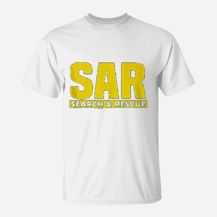 Search Rescue Crew Sar Emergency Response Team Uniform T-Shirt