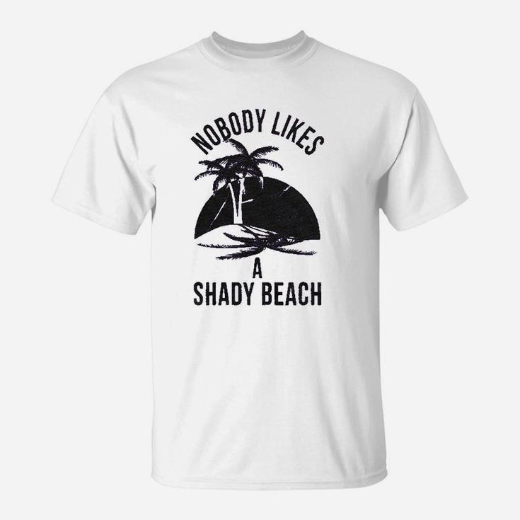 Shady Beach Funny Cute Vacation Vintage T-Shirt