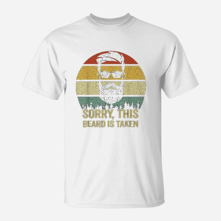 Sorry This Beard Is Taken Vintage Bearded T-Shirt