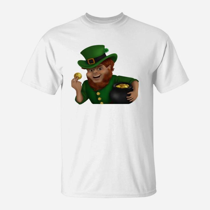 St Patrick S Day Lucky Leprechaun T-Shirt