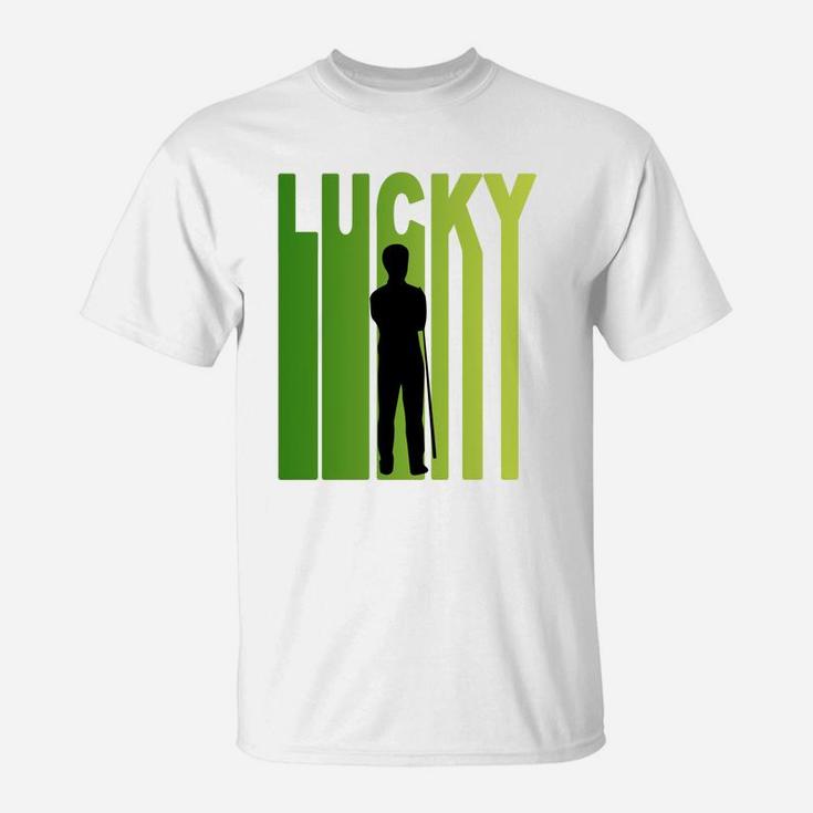 St Patricks Day Lucky Billiards Funny Sport Lovers Gift T-Shirt