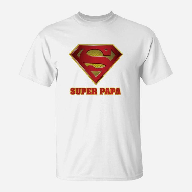 Super Papa, Fathers Day, Papa, best christmas gifts for dad T-Shirt