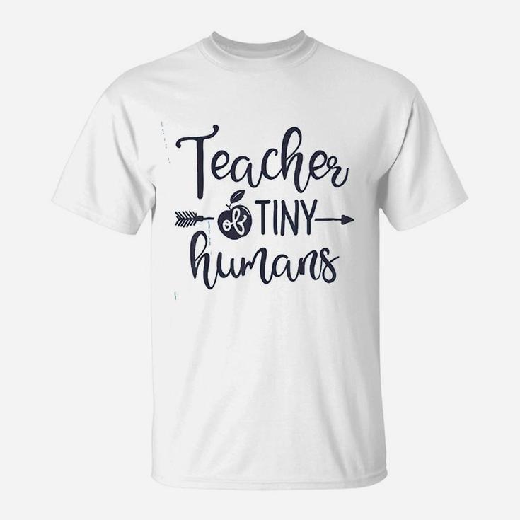 Teacher Of Tiny Humans T Shirt Women Men Teachers Funny Gift