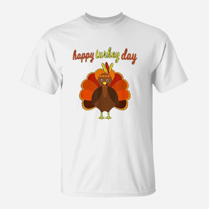 Thanksgiving Turkey Happy Thanksgiving Day Gifts T-Shirt