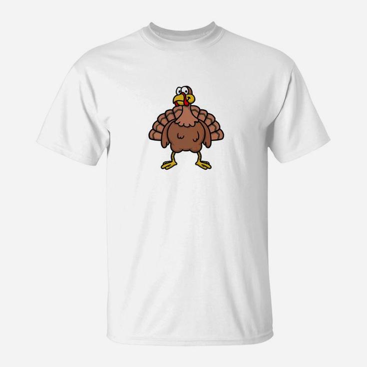 Thanksgiving Turkey Thankful Funny Vintage Tee Gifts T-Shirt