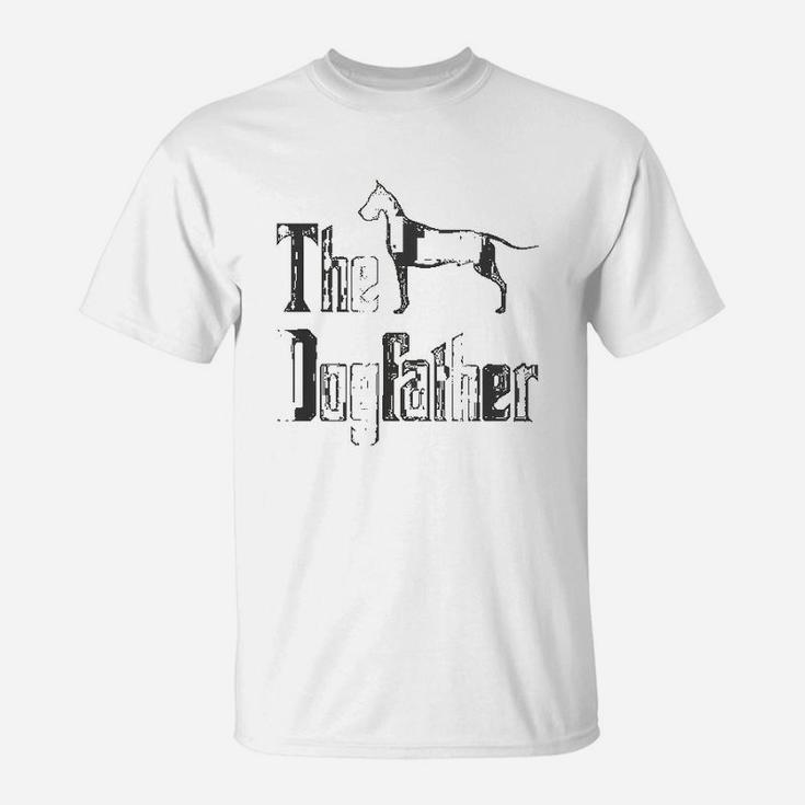 The Dogfather Great Dane Silhouette T-Shirt