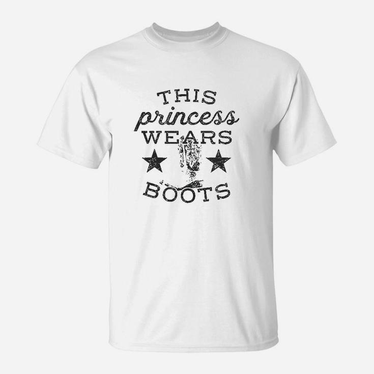 This Princess Wears Boots T-Shirt