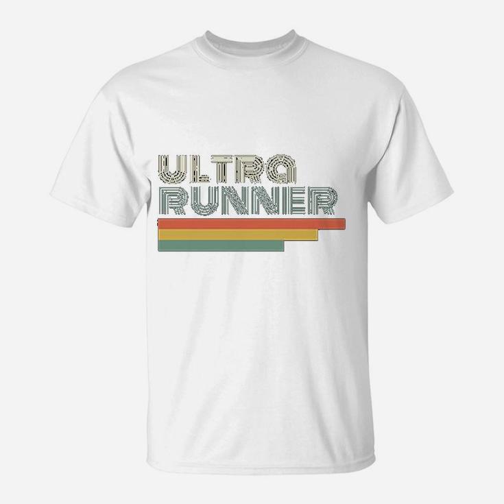 Ultra Runner Gift Vintage Retro Marathon Trail Running T-Shirt
