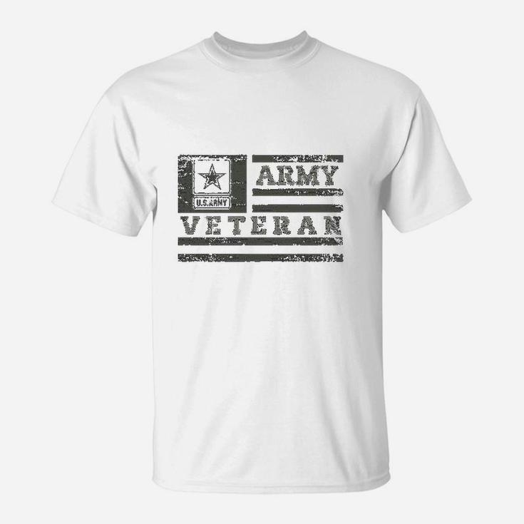 United States Army Veteran American Flag T-Shirt