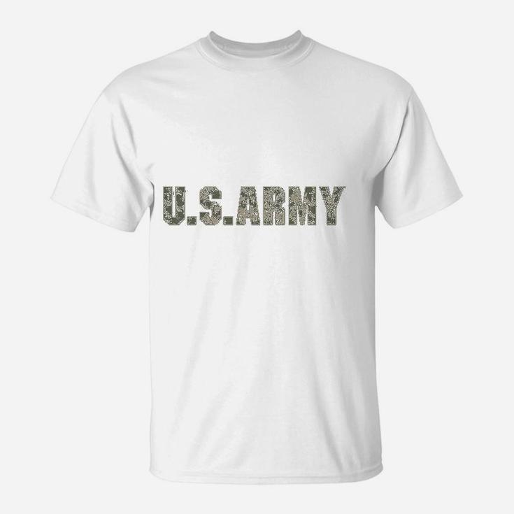Us Army Camo Green T-Shirt