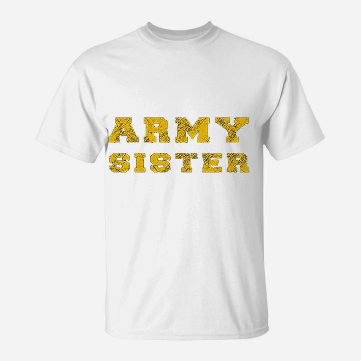Us Army Proud Army Sister T-Shirt
