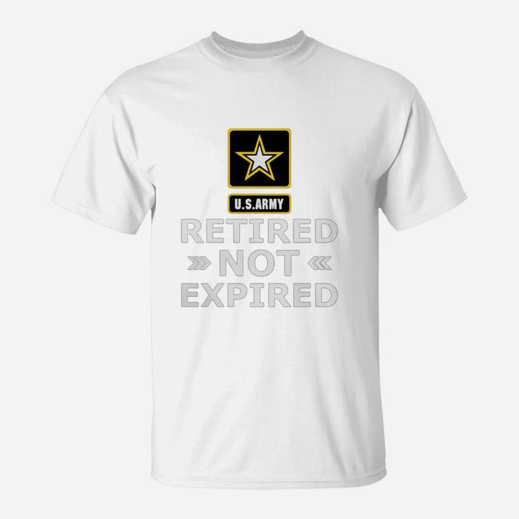 Us Army Retired Not Expired T-Shirt
