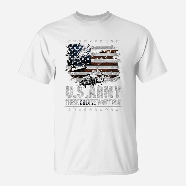 Veteran Army These Color Dont Run T-Shirt