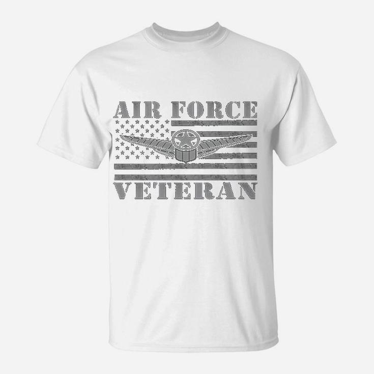 Veteran Us Air Force American Flag Veterans T-Shirt