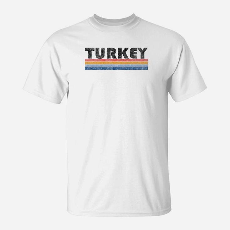 Vintage 1980s Style Turkey T-Shirt