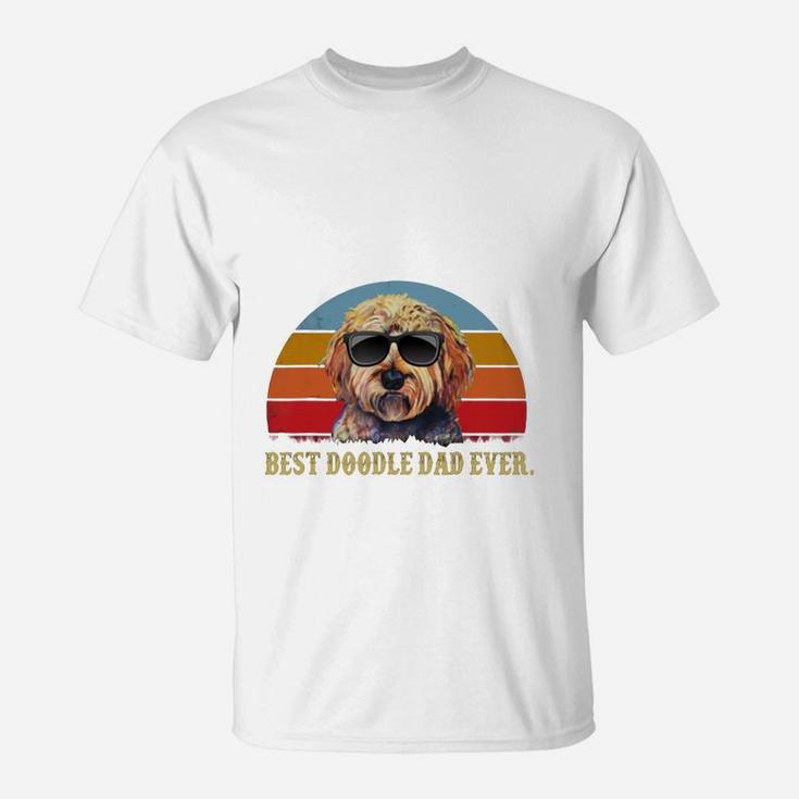 Vintage Goldendoodle Dad – Best Doodle Dad Ever Shirt T-Shirt