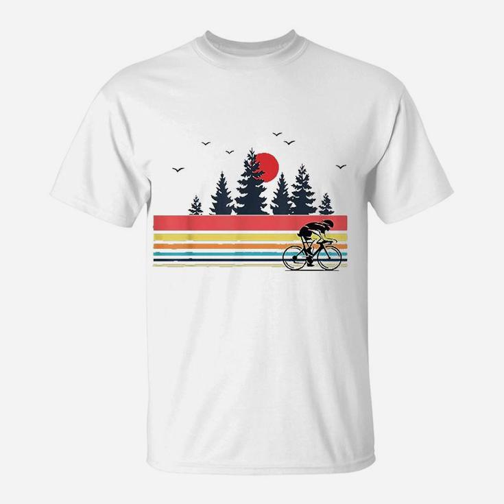 Vintage Retro Bicycle Cycling Mountain Bike T-Shirt