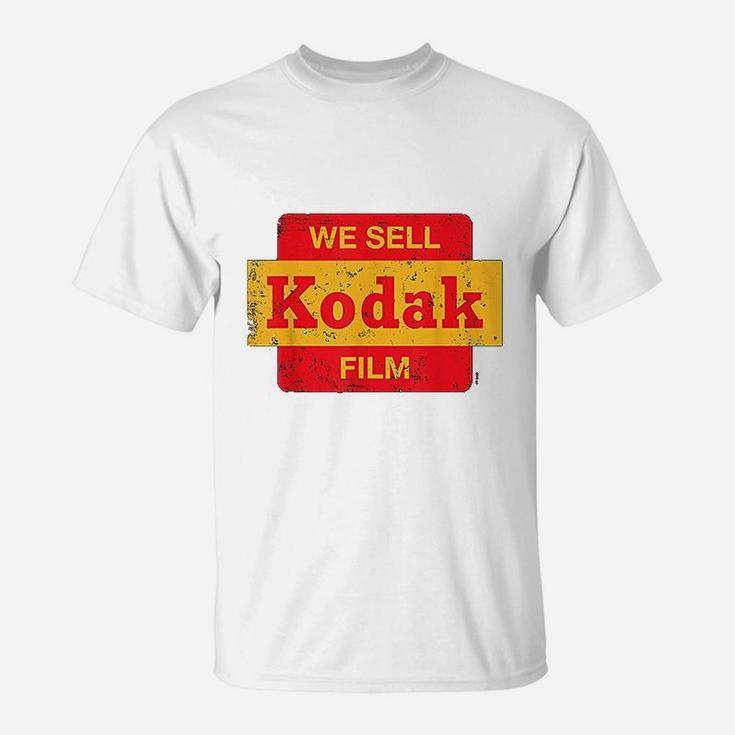 Vintage We Sell Kodak Film Retail Sign T-Shirt