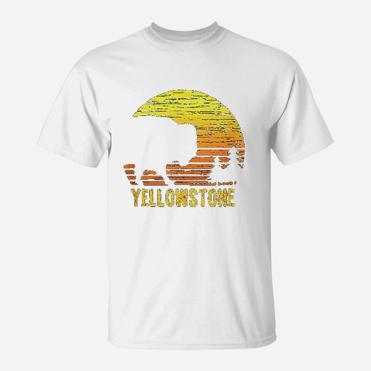 Vintage Yellowstone National Park Retro Travel T-Shirt