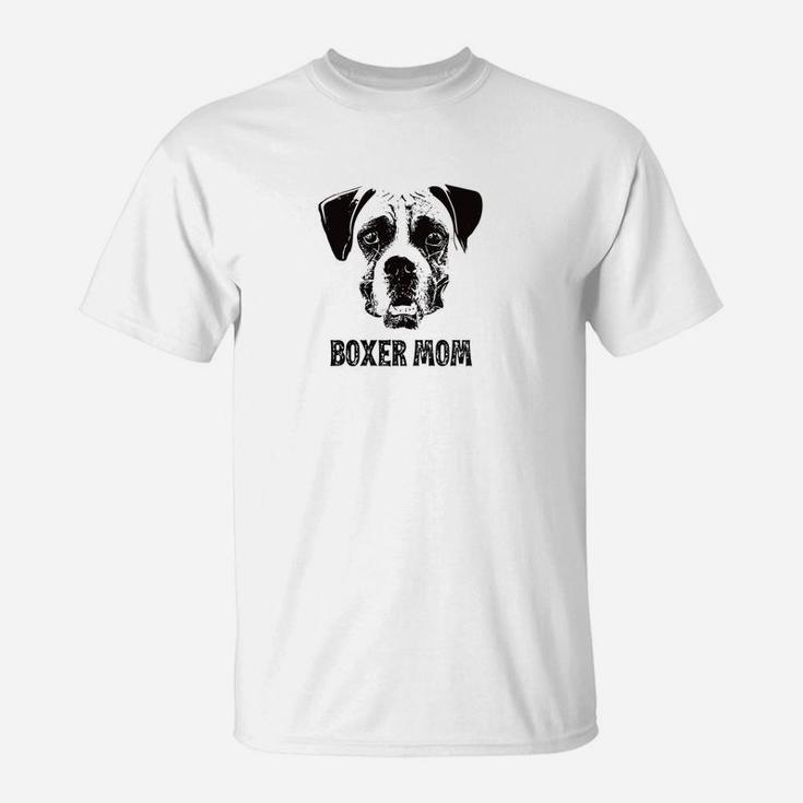 Womens Boxer Dog Mom Shirt Boxer Mom T-Shirt