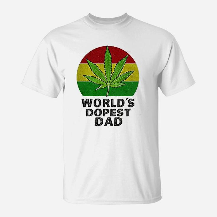 Worlds Best Dad Fathers Day, dad birthday gifts T-Shirt