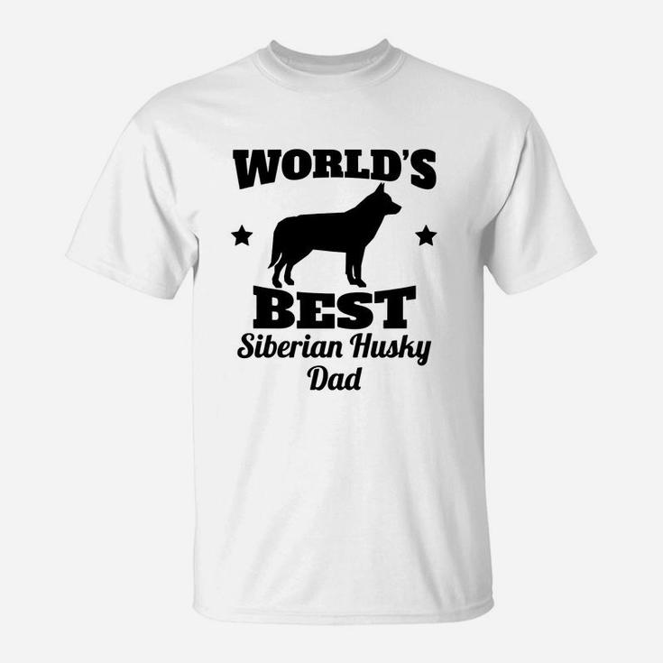 World's Best Siberian Husky Dad - Contrast Coffee Mug201756250442 T-Shirt