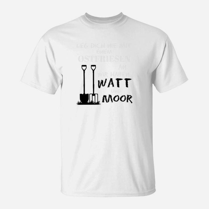 Wortspiel T-Shirt Watt Moor, Lustiges Unisex Grafikmotiv