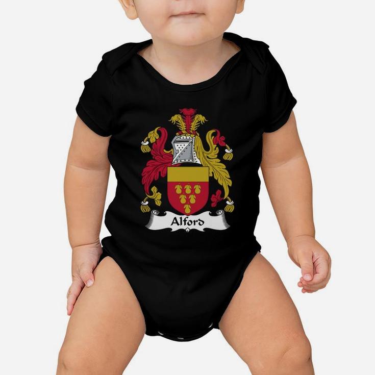 Alford Family Crest / Coat Of Arms British Family Crests Baby Onesie