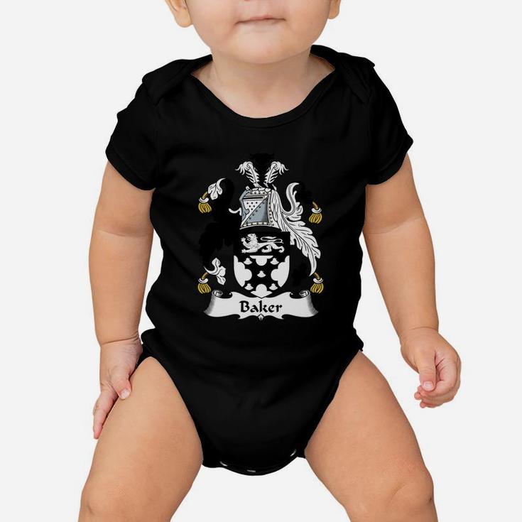 Baker Family Crest / Coat Of Arms British Family Crests Baby Onesie