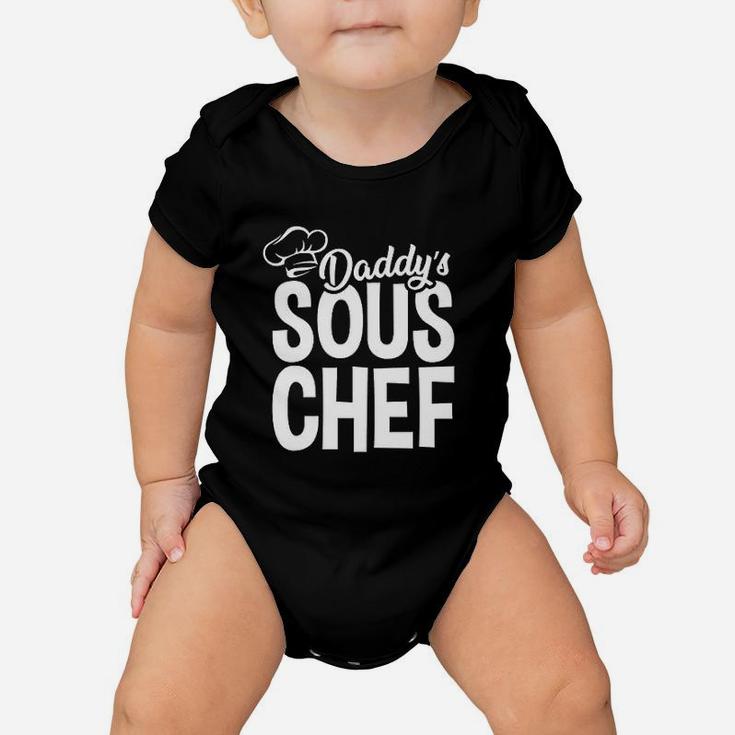 Daddys Sous Chef Assistant Cook Baby Bodysuit Baby Onesie