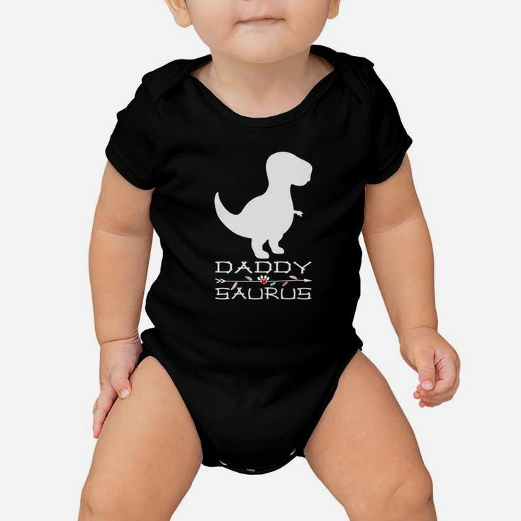 Daddysaurus Rex Funny Fathers Day Gift Idea For Daddy Premium Baby Onesie