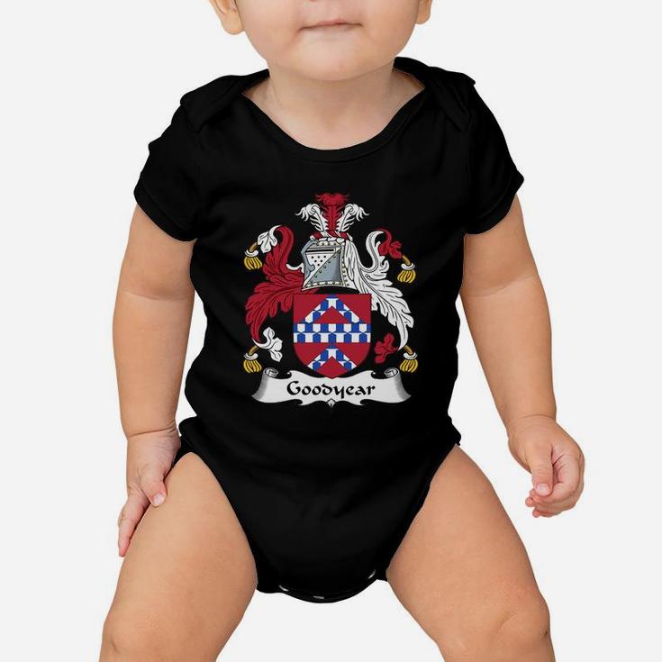 Goodyear Family Crest Coat Of Arms British Family Crests Baby Onesie