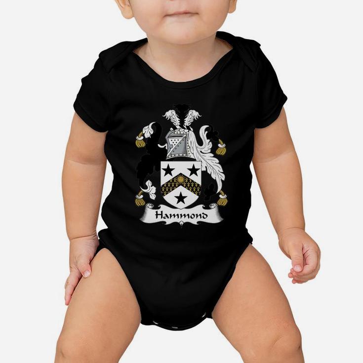 Hammond Family Crest / Coat Of Arms British Family Crests Baby Onesie